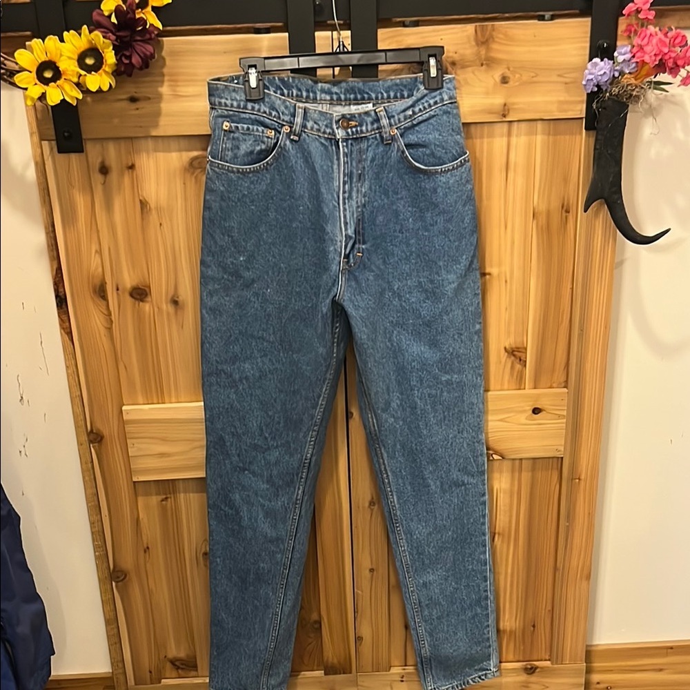 Jordache Women's Classic Blue Straight Leg Jeans